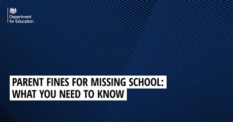 Fines for parents for taking children out of school: What you need .
